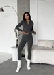 Жіночий однотонний термо-костюм (облягаюча кофта+лосини) Uaclothes 42-44 Сірий (like29922-101301349) - зображення 1