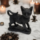 Чорний котик на вдачу. Котик стоїть 01856 - изображение 1
