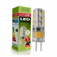 Лампа світлодіодна EUROLAMP G4 2W 3000K 220V (LED-G4-0227(220)) - зображення 1