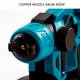 Краскопульт BauTech c 2 аккумуляторами и зарядным устройством универсальный Синий (1016-259-00) - изображение 4