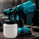 Краскопульт BauTech c 2 аккумуляторами и зарядным устройством универсальный Синий (1016-259-00) - изображение 12