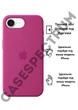 Чехол силиконовый OEG Shell Guard Silicone case with Magnetic Ring MagSafe для Apple iPhone 16e 6,1” Fuchsia - изображение 2