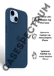 Чохол силіконовий OEG Shell Guard Silicone case with Magnetic Ring MagSafe для Apple iPhone 13 14 6,1” Abyss Blue - зображення 2