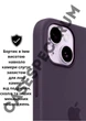 Чохол силіконовий OEG Shell Guard Silicone case with Magnetic Ring MagSafe для Apple iPhone 13 14 6,1” Elderberry - зображення 5
