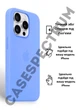 Чехол силиконовый OEG Shell Guard Silicone case with Magnetic Ring MagSafe для Apple iPhone 13 Pro 6,1” Blue Fog - изображение 2