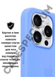 Чехол силиконовый OEG Shell Guard Silicone case with Magnetic Ring MagSafe для Apple iPhone 13 Pro 6,1” Blue Fog - изображение 6