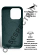 Чехол силиконовый OEG Shell Guard Silicone case with Magnetic Ring MagSafe для Apple iPhone 13 Pro 6,1” Eucalyptus - изображение 4
