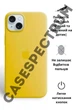 Чехол силиконовый OEG Shell Guard Silicone case with Magnetic Ring MagSafe для Apple iPhone 13 14 6,1” Lemon Zest - изображение 3