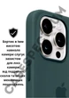 Чехол силиконовый OEG Shell Guard Silicone case with Magnetic Ring MagSafe для Apple iPhone 13 Pro 6,1” Eucalyptus - изображение 6