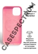 Чехол силиконовый OEG Shell Guard Silicone case with Magnetic Ring MagSafe для Apple iPhone 13 14 6,1” Chalk Pink - изображение 4