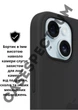 Чехол силиконовый OEG Shell Guard Silicone case with Magnetic Ring MagSafe для Apple iPhone 13 14 6,1” Midnight - изображение 5