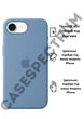 Чехол силиконовый OEG Shell Guard Silicone case with Magnetic Ring MagSafe для Apple iPhone 16e 6,1” Winter Blue - изображение 2