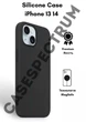 Чехол силиконовый OEG Shell Guard Silicone case with Magnetic Ring MagSafe для Apple iPhone 13 14 6,1” Midnight - изображение 1