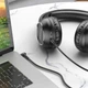 Кабель AUX Borofone BL10 3.5mm 1m кутовий black - изображение 4