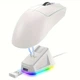 Сверхлегкая геймерская мышка Attack Shark X11 Белая (Bluetooth / 2.4G / Type-C) с RGB+ Грипсы - изображение 4