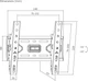 Настенное крепление для телевизора ITech PD2T 23"-42" - изображение 11