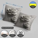 Декоративная подушка для интерьера Глория Розы 3D ПРИНТ 45 х 45 см 1325645UA - изображение 3