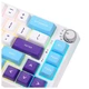 Беспроводная клавиатура KZZI K68 Pro Wireless Keyboard UA\ENG (Rainbow Switch) Blue Sea (6977534870468) - изображение 5