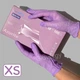 Перчатки нитриловые MediOK Azurite размер XS аметистового цвета 100 шт - изображение 1