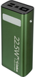 Powerbank Gelius Lightstone GP-PB300 30000 mAh 22.5W Green (GP-PB300) - obraz 2