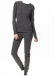 Термобелье женское зимнее комплект кофта и штаны Active +5-10°С L (50) Серый - изображение 3