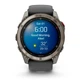 Смарт-годинник Garmin Смарт-часы Garmin Fenix 8 Pro (51 mm) AMOLED Sapphire, титан с графитово-черным силиконовым ремешком - изображение 6