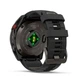 Смарт-годинник Garmin Смарт-часы Garmin Fenix 8 Pro (51 mm) AMOLED Sapphire, титан Carbon Gray DLC с силиконовым черно-серым ремешком - изображение 6