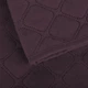 Покривало ТЕП "VELOUR" Бордо/Ромб круглий, 150x210 - изображение 6