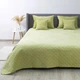 Покривало ТЕП "VELOUR" Салатове/Ромб прямий, 180x240 - изображение 1