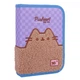 Пенал школьный YES, 1 отделение, Pusheen Playful, твердый, Сиреневый, (533661) - изображение 1