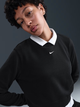 Світшот жіночий Nike W Nsw Nk Chill Ft Crew HV2393-010 L Чорний (198482112448) - зображення 5