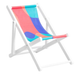 Шезлонг HOMLA 744679 COLOR FIESTA 42 x 58.5 x 52.5 cм дерев'яний міні білий (5906496744679) - зображення 1