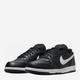 Чоловічі кеди низькі Nike Big Low 355152-016 45.5 (11.5US) Чорні з білим (91201781218) - зображення 3