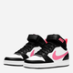 Sneakersy młodzieżowe dziewczęce wysokie Nike Court Borough Mid 2 (Gs) CD7782-005 36 (4US) Czarne (194953181197) - obraz 2