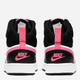 Sneakersy młodzieżowe dziewczęce wysokie Nike Court Borough Mid 2 (Gs) CD7782-005 38 (5.5US) Czarne (194953181227) - obraz 4
