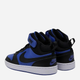 Підліткові високі кеди для хлопчика Nike Court Borough Mid 2 (GS) CD7782-404 38 (5.5Y US) Сині з чорним (197594237018) - зображення 3