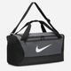 Спортивна сумка тканинна Nike Nk Brsla S Duff - 9.5 (41L) DM3976-068 Сіра (195871703799) - зображення 4