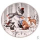Чашка з блюдцем новорічна "Snowman's friends" 2пр/наб 180мл/14см Stenson R36271 - изображение 2