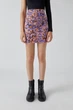 Спідниця Pull & Bear фіолетовий-помаранчевий JHXHZ726 S - зображення 3