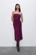 Сукня Zara сливовий FBWOR150 L - зображення 1