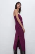 Сукня Zara сливовий FBWOR150 L - зображення 2