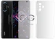 Бронепленка для Xiaomi Redmi K40 Gaming комплект: для передней и задней панели износоустойчивая полиуретановая SoftGlass - изображение 1