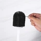 Ершик клеящийся с силиконовой щеткой бело-черный - изображение 9