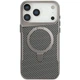 TPU+PC чохол Metal Buttons with MagSafe Carbon Ring для Apple iPhone 17 Pro Max (6.9") Сірий - зображення 1