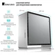Корпус JONSBO UMX6S Silver - изображение 4
