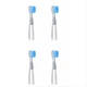 Насадки для дитячої зубної щітки Medica+ KidsBrush 2.0 Блакитні (4 шт) - зображення 1