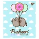Тетрадь школьная YES, 12 листов, Pusheen, линия, (766808) - изображение 5