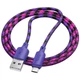 Кабель Micro USB для зарядки телефона, смартфона / зарядный шнур провод микро юсб для передачи данных 1м - изображение 1