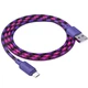 Кабель Micro USB для зарядки телефона, смартфона / зарядный шнур провод микро юсб для передачи данных 1м - изображение 2