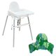 Ikea (Ікея) Стільчик для годування + стільниця ANTILOP (290.672.93) + подушка (905.777.09) + підніжка - изображение 1